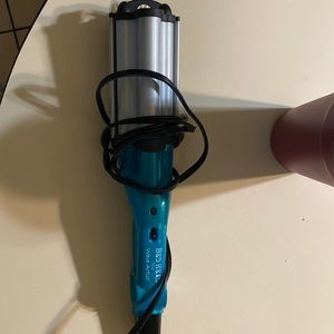 Bead head curling iron